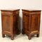 19th Century Louis Philippe Bedside Tables in Walnut, Italy, Set of 2 3