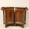 19th Century Louis Philippe Bedside Tables in Walnut, Italy, Set of 2 4