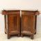 19th Century Louis Philippe Bedside Tables in Walnut, Italy, Set of 2, Image 4