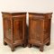 19th Century Louis Philippe Bedside Tables in Walnut, Italy, Set of 2 2