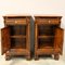 19th Century Louis Philippe Bedside Tables in Walnut, Italy, Set of 2 7