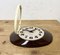 Vintage Brown Bakelite Wall Clock from Prim, 1970s 13