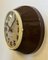 Vintage Brown Bakelite Wall Clock from Prim, 1970s 5