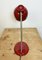 Industrial Red Gooseneck Table Lamp, 1960s 12