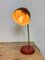 Industrial Red Gooseneck Table Lamp, 1960s, Image 18