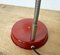 Industrial Red Gooseneck Table Lamp, 1960s 7