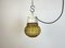 Vintage White Porcelain Pendant Light, 1970s 2