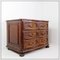 18th Century Walnut Chest of Drawers with Red Marble Top, Image 2