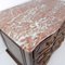 18th Century Walnut Chest of Drawers with Red Marble Top, Image 8