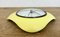 Vintage Yellow Bakelite Wall Clock from Metamec, 1970s 12