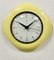 Vintage Yellow Bakelite Wall Clock from Metamec, 1970s 7