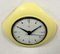 Vintage Yellow Bakelite Wall Clock from Metamec, 1970s 4