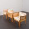 Plexus Living Room Set in Oak by Illum Wikkelsø for CFC Silkeborg, 1960, Set of 3 5