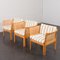 Plexus Living Room Set in Oak by Illum Wikkelsø for CFC Silkeborg, 1960, Set of 3 1