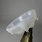Lámpara de varita Art Déco con vidrio opalescente, años 30, Imagen 11