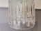 Lámpara colgante minimalista de vidrio, Urss, años 70, Imagen 6