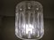Lámpara colgante minimalista de vidrio, Urss, años 70, Imagen 11