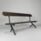 Early 20th Century Tree Branch Garden Bench with Cast Iron Uprights 25