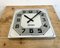 Vintage Swiss Square Wall Clock from Reform, 1950s 5
