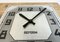 Vintage Swiss Square Wall Clock from Reform, 1950s, Image 6