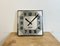 Vintage Swiss Square Wall Clock from Reform, 1950s 2