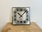 Vintage Swiss Square Wall Clock from Reform, 1950s, Image 2