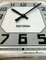 Vintage Swiss Square Wall Clock from Reform, 1950s 11