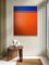 Bodasca, Orange Horizon, Acrylic on Canvas, Image 4