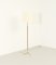 Spanish Floor Lamp in Brass and Leather, 1950s 6