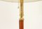 Spanish Floor Lamp in Brass and Leather, 1950s 4