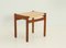 Danish Stool in Teak with Paper Cord, 1960s 2