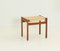 Danish Stool in Teak with Paper Cord, 1960s 1