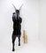 Mobile da parete Ibex nero spazzolato Fausto attribuito a Ibride Benoit Convers, Francia, Immagine 11
