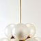 Space Age Sputnik Brass & Glass Globes Ceiling Light from Kaiser Leuchten, Germany, 1960s, Image 8