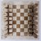 Modernist Chess Game in 2- Colored Travertine, Italy, 1970s, Set of 33 7