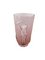 Art Deco French Pink Glass Vase with Chinese Scene in Ombre Effect from Verlys, 1940s 3