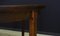Vintage Danish Varnished Oak Dining Table with Extensions, 1970s, Image 12