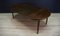 Vintage Danish Varnished Oak Dining Table with Extensions, 1970s 11