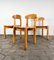 Wooden Chairs by Rainer Daumiller, 1970s, Set of 3 11