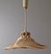 Mid-Century Uchiwa Pendant Lamp in the style of Ingo Maurer, 1960s 10