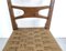 Vintage Durmast and Rattan Chairs, Italy, 1940s, Set of 2, Image 9