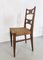 Vintage Durmast and Rattan Chairs, Italy, 1940s, Set of 2, Image 7