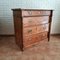 Victorian Spanish Stripped Pine Chest of Drawers, 1880s, Image 8