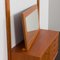 Mid-Century Teak Entry Wall Unit or Vanity in the style of Cadovius, Denmark, 1960s 19