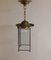 German Art Deco Lantern Shaped Ceiling Lamp, 1930s 1