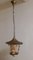 Lampada da soffitto vintage a forma di lanterna, Germania, anni '50, Immagine 3