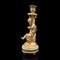 Französische Cherubim Kerzenständer aus Vergoldet, Onyx, Dekorativ, 2er Set 6