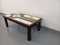 Tavolino da caffè vintage in legno scuro e ceramica di Vallauris di Jean Dasti, anni '70, Immagine 14