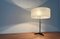 Lámpara de mesa trípode minimalista Mid-Century era espacial, años 60, Imagen 12