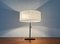 Lámpara de mesa trípode minimalista Mid-Century era espacial, años 60, Imagen 9